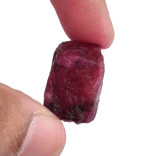 Egl Certified Rough Ruby 30.00 Ct A Grade Natural Raw Rough Red Ruby Stone for Reiki Cabbing