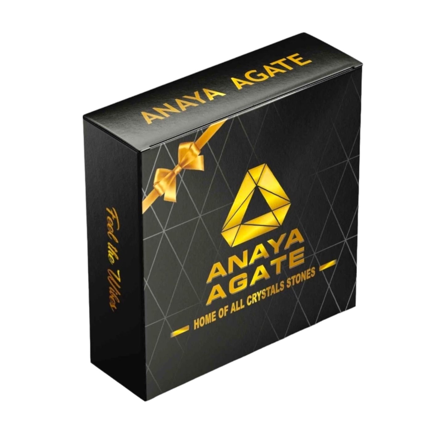 Anaya Agate Amethyst Worry Stones Certified Crystal Thumb Worry Stone for Anguish, Relaxing and Soothing Balance Stones for Meditation, Stress Relief Crystals and Healing Stones for Men, Women