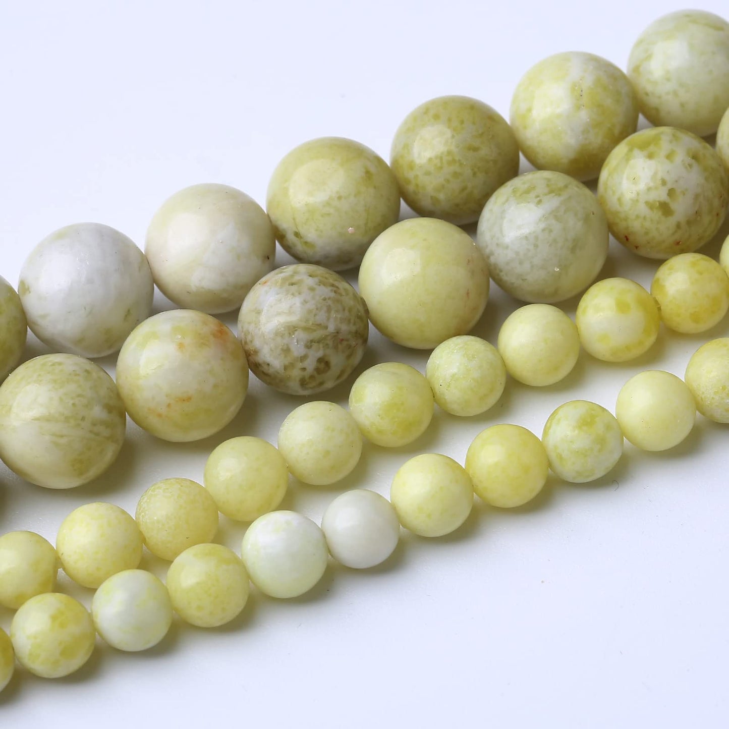 36PCS 10MM Natural Yellow Jasper Stone Beads Energy Healing Beads for DIY Jewelry Bracelet Necklace Making for Jewelry Making15Inch