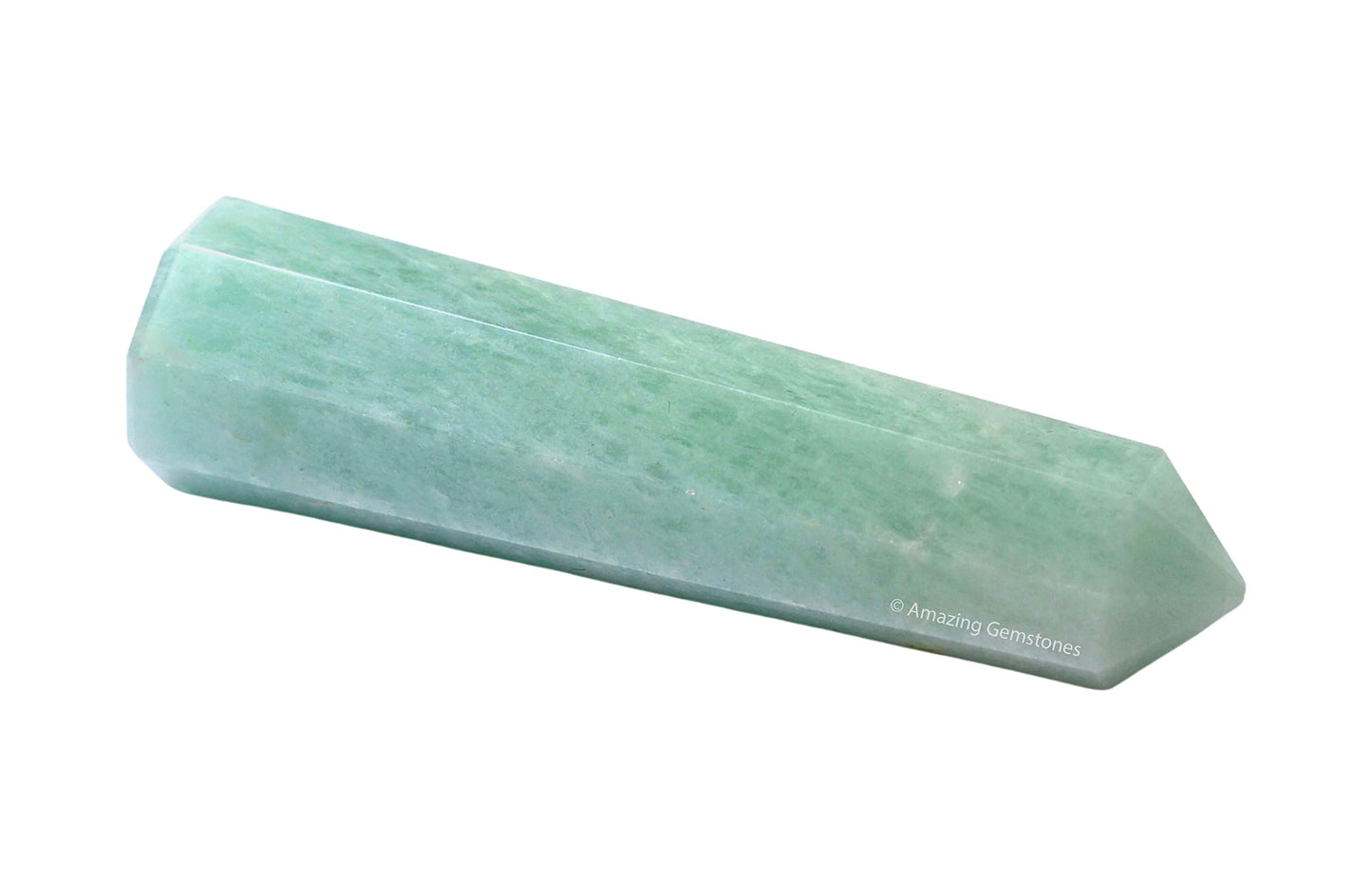 Amazing Gemstone Amazonite Crystal Towers ~ Natural Healing Crystal Point Obelisk for Reiki Healing and Crystal Grid (2" to 3" Inch)