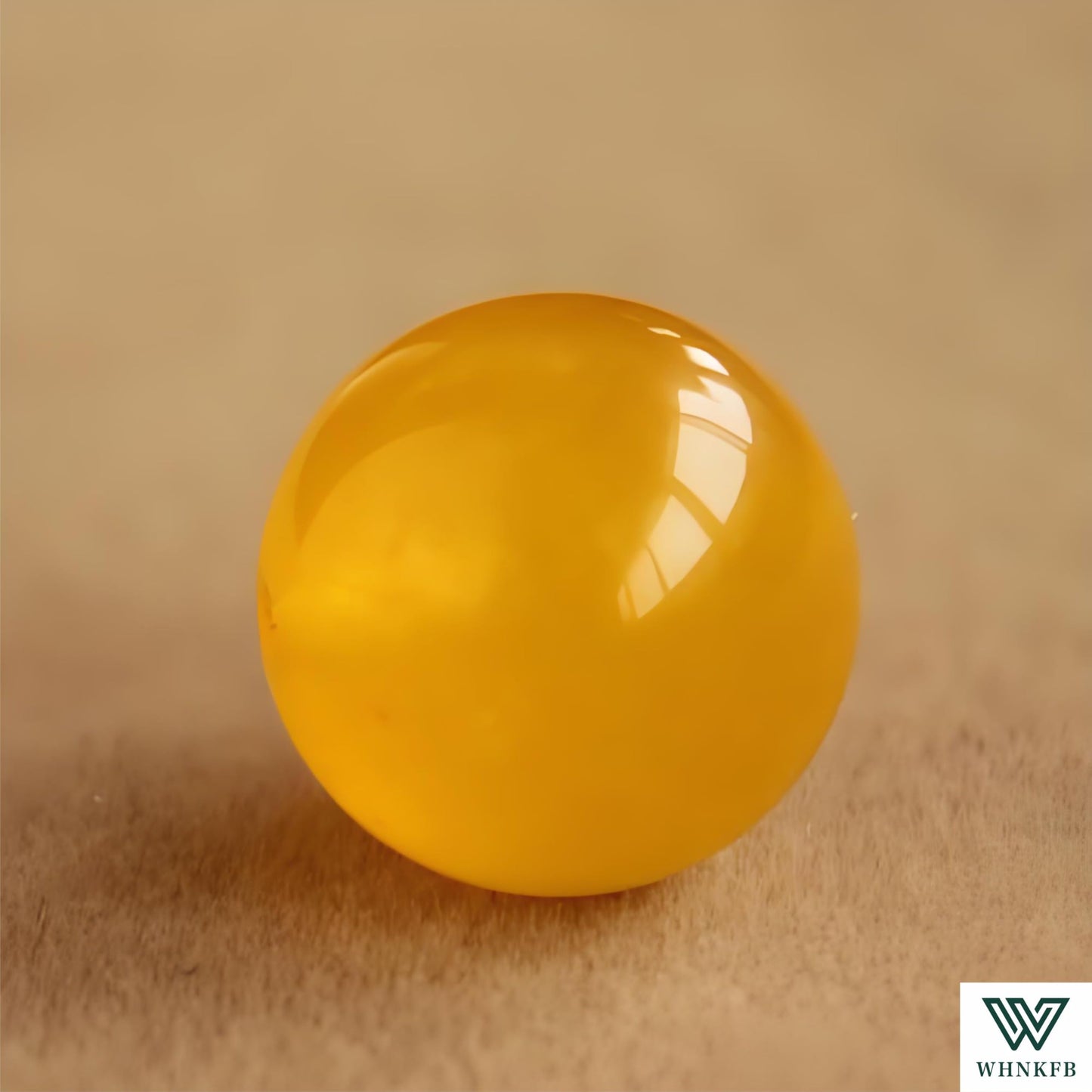 WHNKFB 6mm 100PCS Natural Yellow Agate Round Beads, Banded Loose Stone Beads for Jewelry Making Craft - 4mm 6mm 8mm 10mm Options with Free Elastic Cord