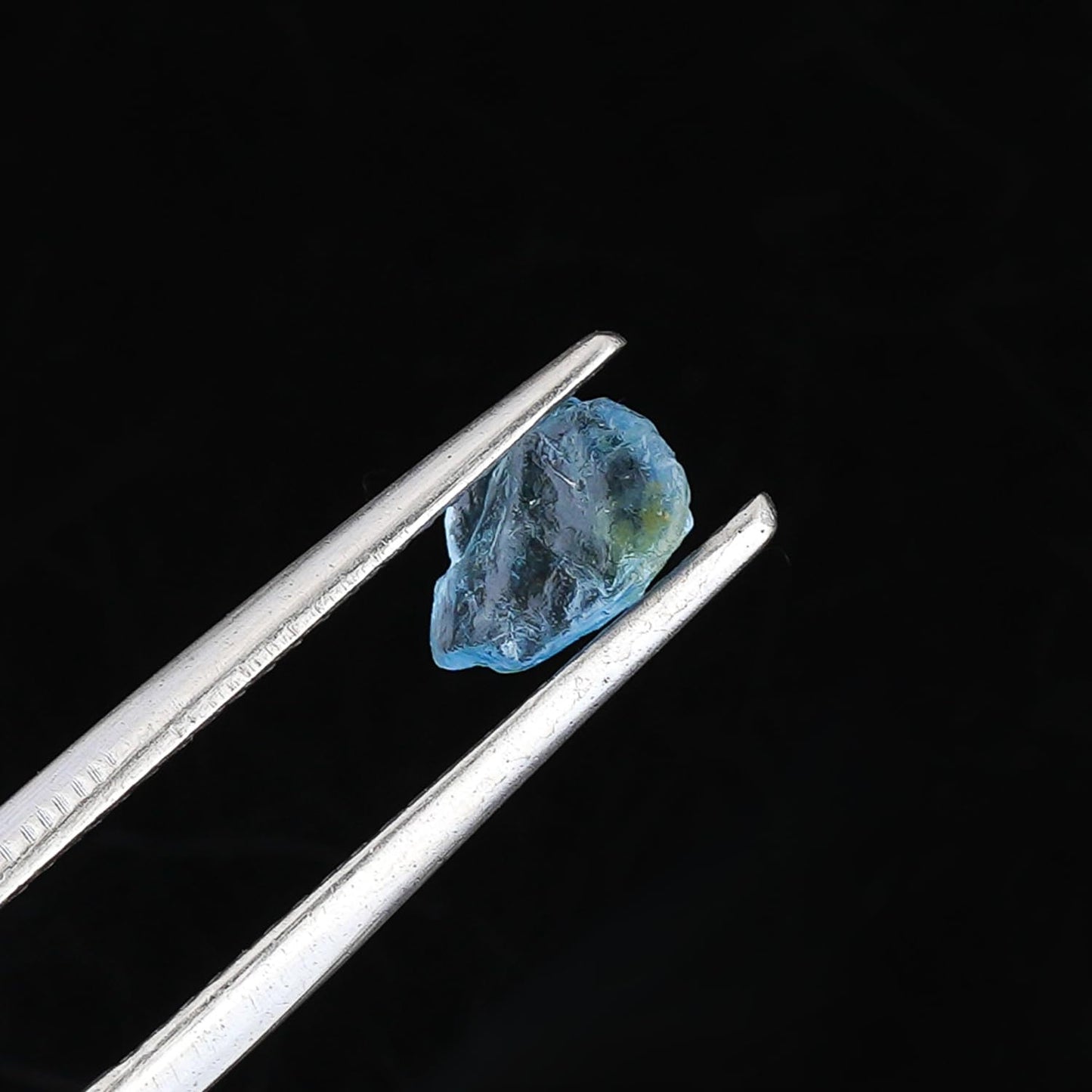 CRYSTALINES 50pcs, 2-5mm, Wholesale Natural Raw Blue Aquamarine Gemstones, Untreated Tiny Rough Stones, Bulk Loose Supplies Jewelry Making, Healing Crystals, March Birthstone, Gem Collection