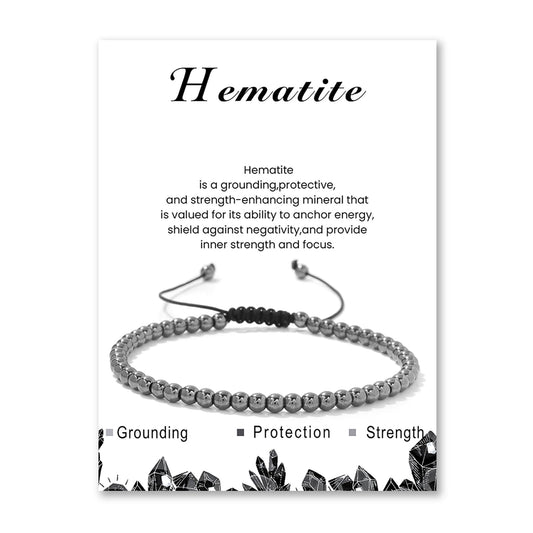Lit Wall Hematite Anklets for Women Beach Boho Ankle Waterproof Hematite Anklet Bracelets Adjustable Beaded Ankle Bracelet Plus Size Anklets Gemstone Anklet Jewelry Gift for Her