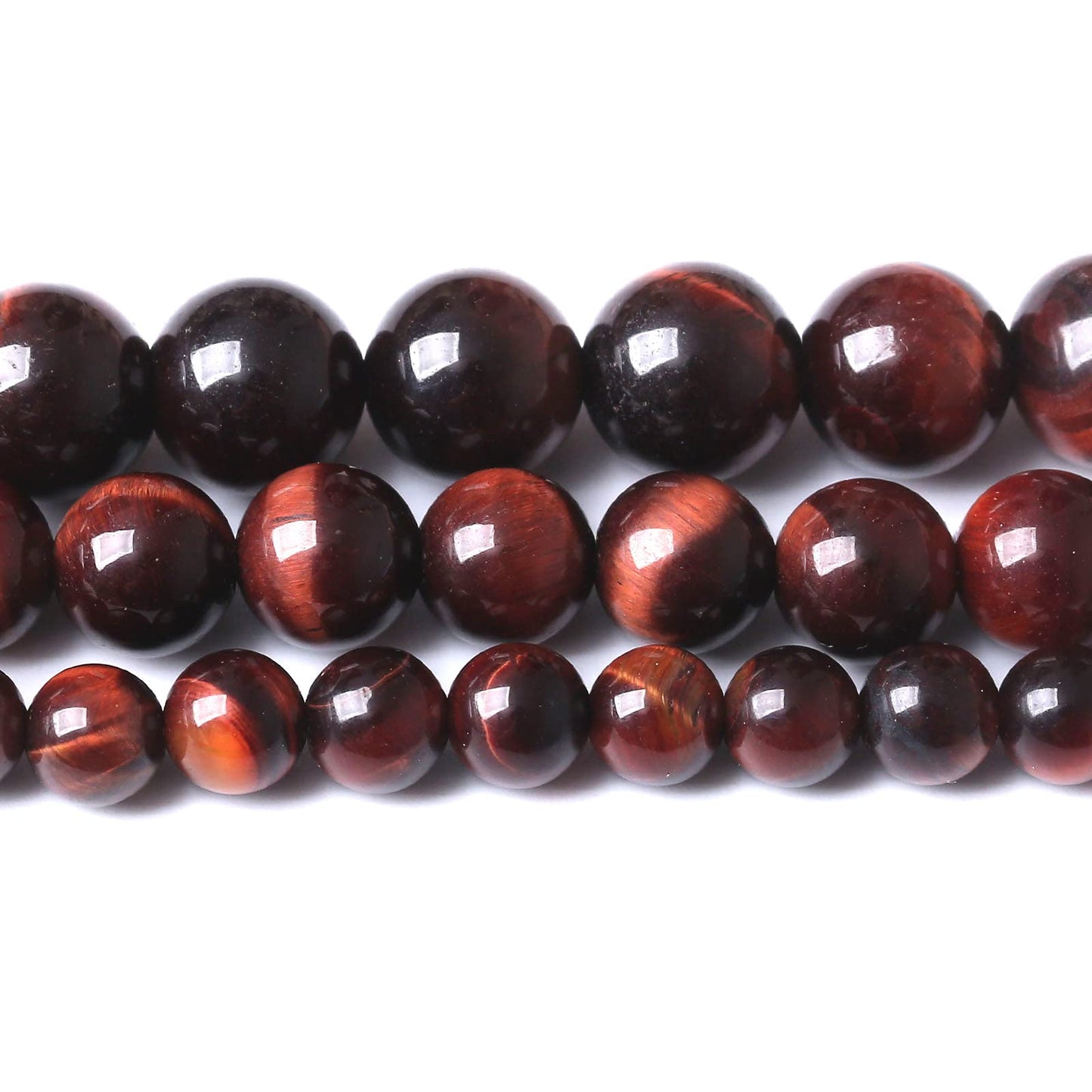 32PCS 12MM AAA Red Tiger Eye Stone Beads Natural Gemstone Bead Crystal Healing Energy Jewelry Making DIY 15 inches