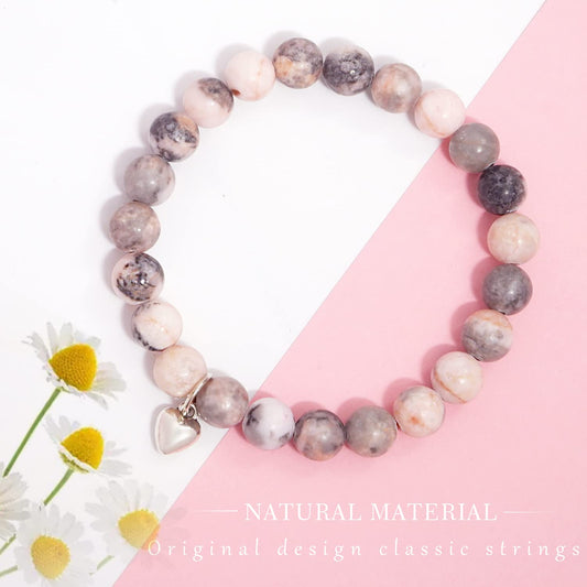 KORATER Get Well Soon Gifts for Women,Natural Stone Healing Bracelet, Inspirational Gifts for Women Teen Girls
