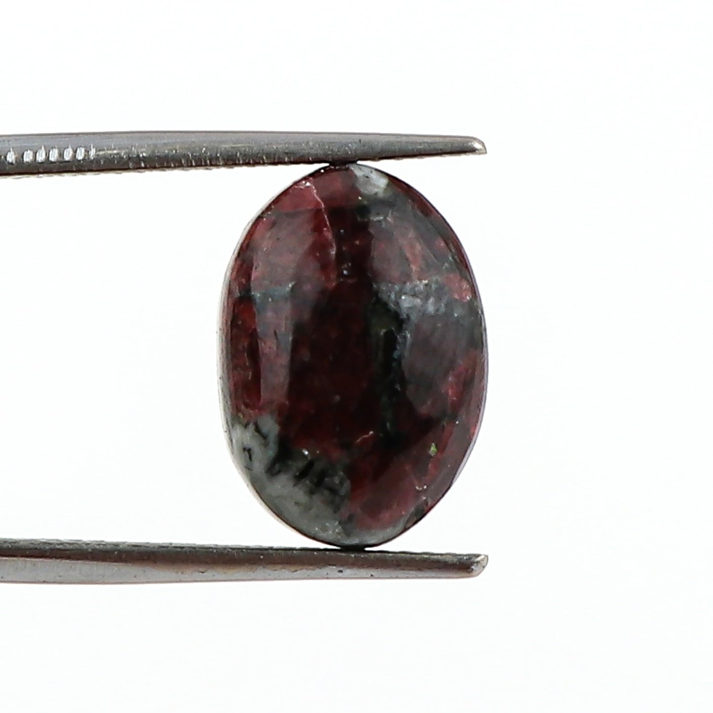 CRYSTALINES 5pcs, Natural Eudialyte Gemstone, Wholesale Polished Crystals, Bulk Flatback Cabochon, DIY Jewelry Making, Loose Stone Supplies, Wire Wrapping, Giftgiving, Gem Collection
