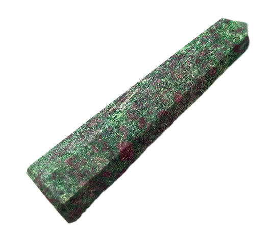 WholesaleGemShop 3 Inch Ruby Zosite Gemstones Obelisk Tower Jumbo Facet Aura Rock Crystal Natural Polished Earth Wand Spirit