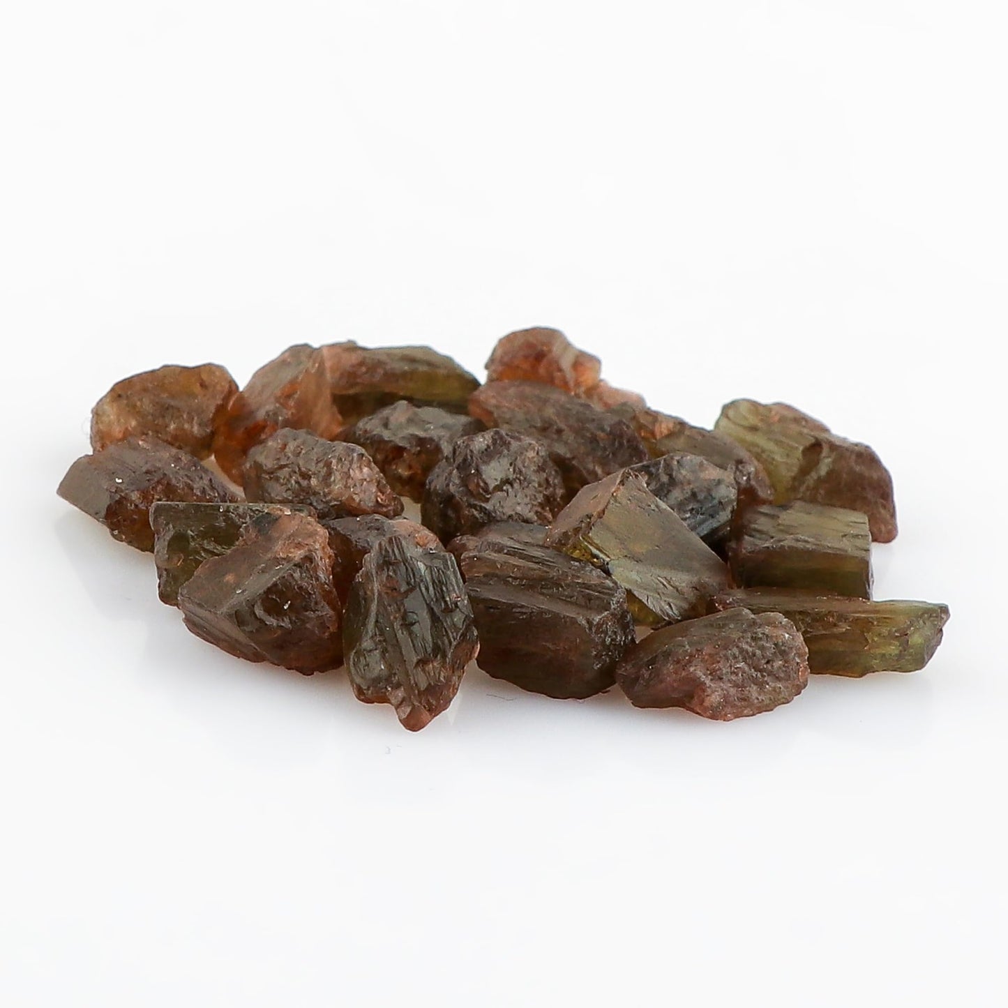 CRYSTALINES 100cts Wholesale Natural Raw Andalusite Gemstone, Untreated Rough Stones, Bulk Loose Supplies for Jewelry Making, Chakra Healing Crystals, Birthstone, Gem Collection, 28-32pcs