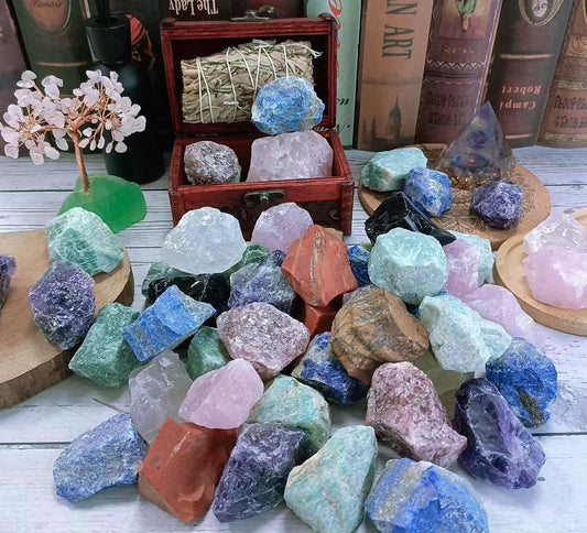 LAIDANLA Black Tourmaline 2" Natural Rough Stones Crystal Large Raw Crystals Bulk Healing Cuarzo Gemstones for Reiki Healing Tumbling Fountain Rocks Wire Wrapping Decoration 4PCS 0.55lb