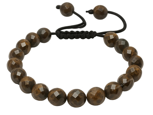 Amazing Gemstone Bronzite Bracelet for Women - Chakra Mens Bracelet Protection Crystals and Healing Stones - Blessing Bracelet Spiritual Meditation Gift Christmas Stocking