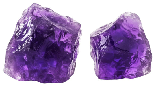 Healing Crystal Stones, 1.25-2.0" Large Reiki Healing Gemstones Natural Tumbled Polished Stones for Energy Witchcraft Therapy Meditation Pack 2 (Amethyst)