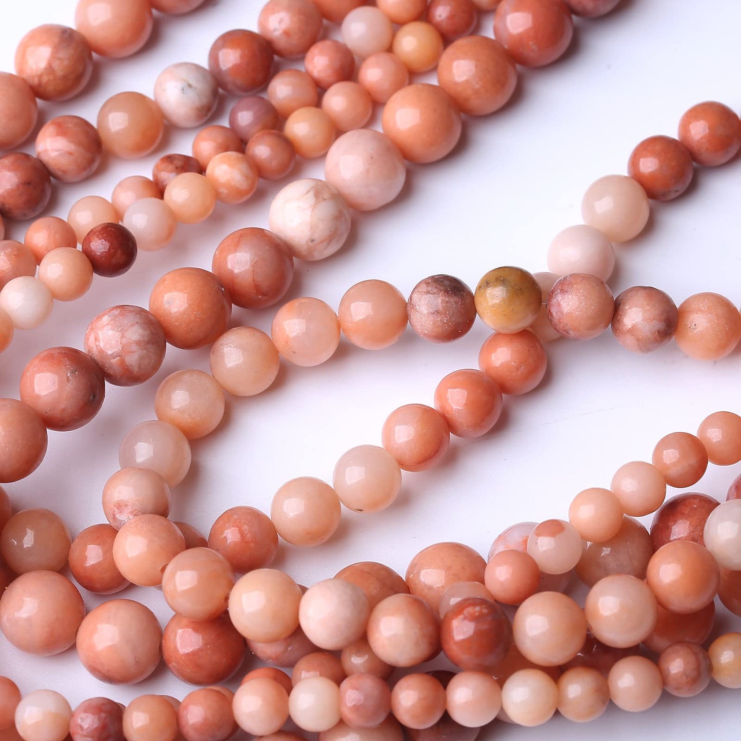 90PCS 4MM Pink Aventurine Stone Beads Natural Gemstone Bead Crystal Healing Energy Jewelry Making DIY 18 inches