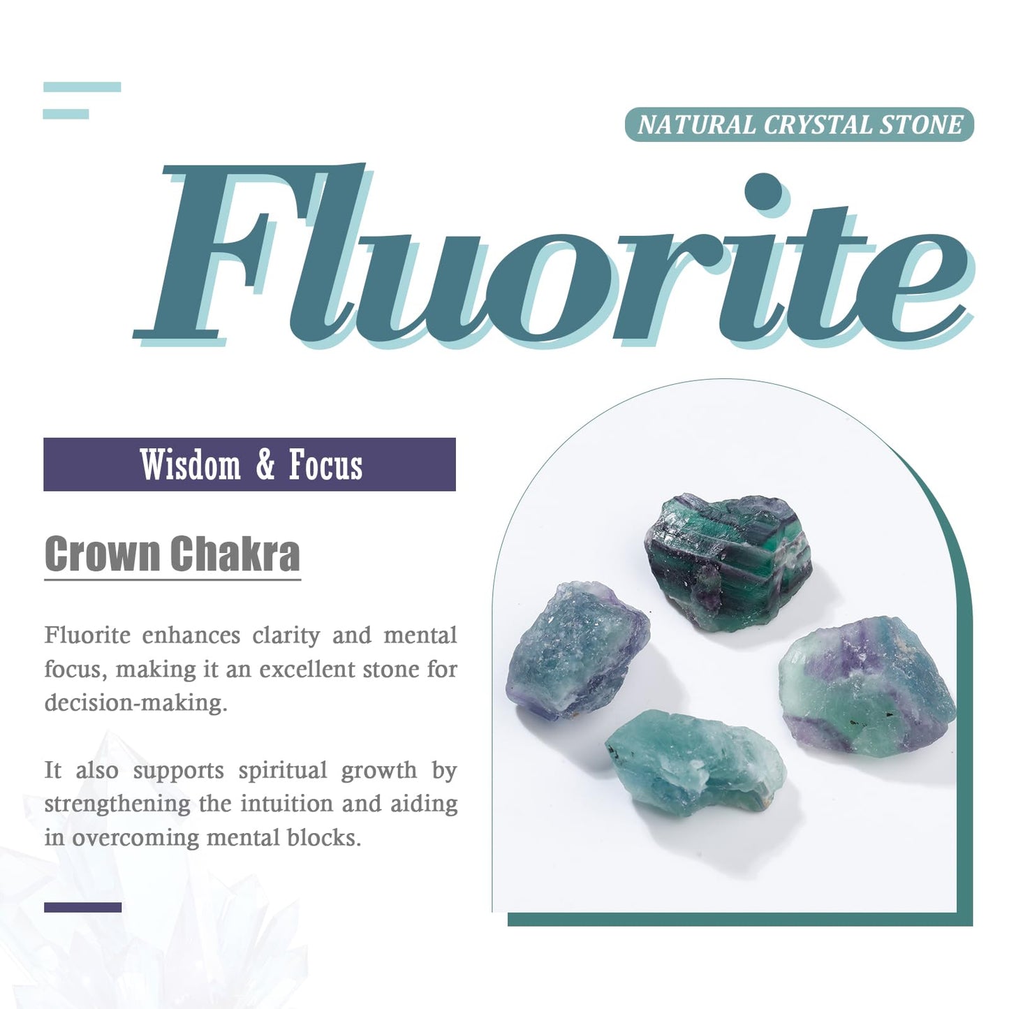 Nupuyai Natural Green Flourite Crystal Ball with Resin Stand, Healing Crystal Sphere for Home Decor 2.4"-2.76"(61mm-70mm)