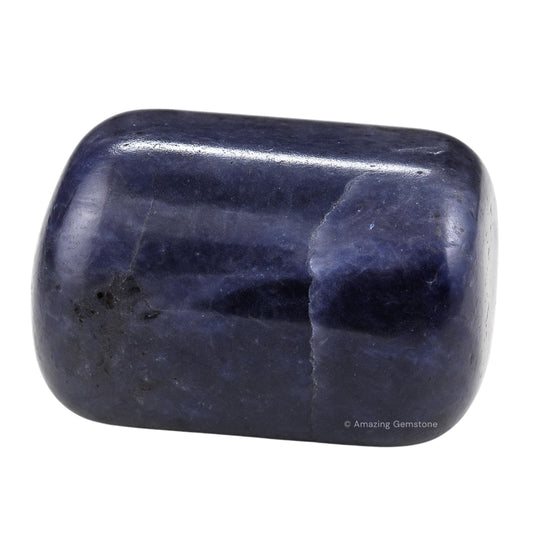 Amazing Gemstone Iolite Crystals and Healing Stones Tumbled - 1 oz Iolite Stone Gem Stones, Natural Healing Stones for Energy Balance, Stress Relief - Premium Polished Gems Rocks for Meditation