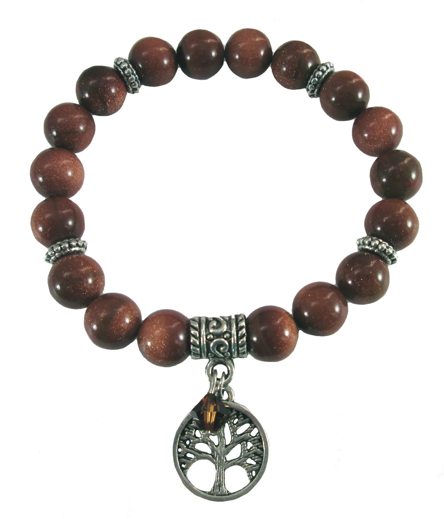 Good Karma Gemstone Charm Bracelet