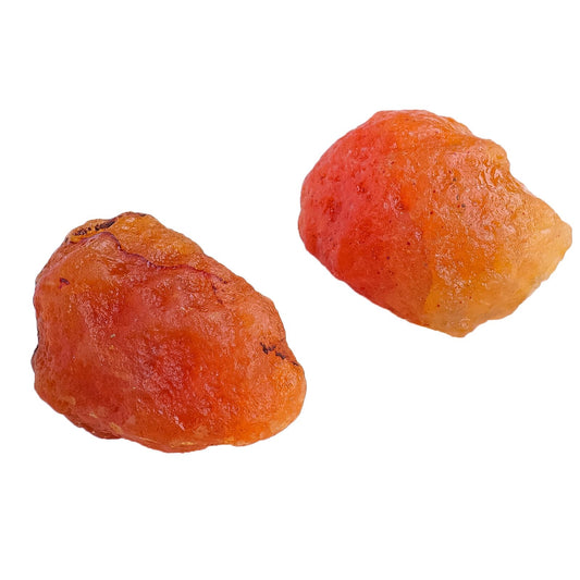Apengshi Red Agate Stone Raw Crystals 2PCS Natural Rough Rocks Healing Crystal and Stones DIY Raw Stones Meditation Fountain Garden Home Decor