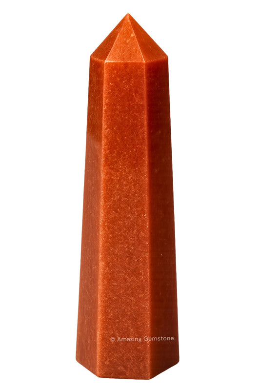 Amazing Gemstone Chocolate Jasper Crystal Towers - Natural Healing Crystal Point Obelisk for Reiki Healing and Crystal Grid (3" to 4" INCH)