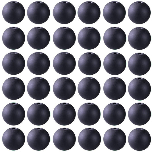 Natural Stone Beads 100pcs 10mm Matte Black Onyx Agate Dull Polish Round Real Stone Beading Loose Gemstone DIY Smooth Beads for Bracelet Necklace Earrings Jewelry Making (Matte Black Onyx, 10mm)