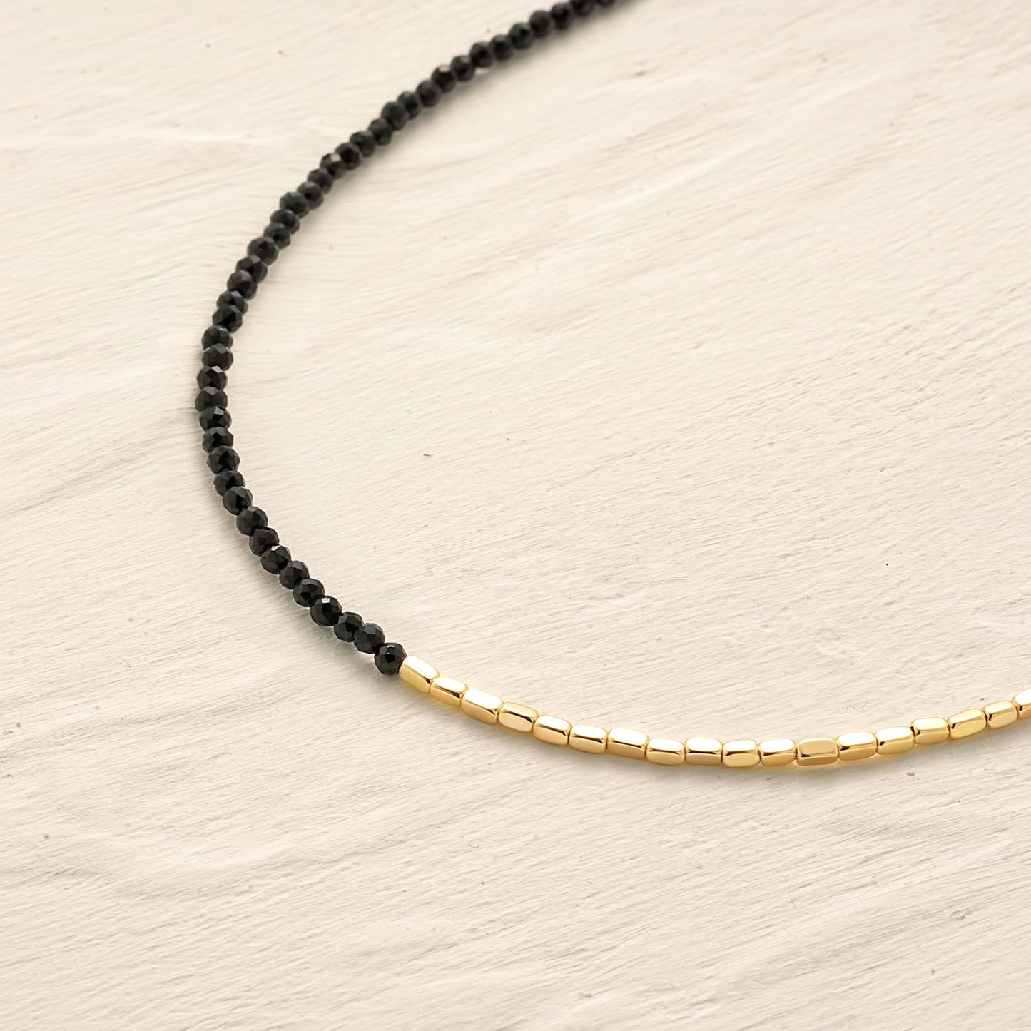 MYEARS Women Beaded Bracelet Gold Gemstone Spinel 14K Simple Dainty Handmade Chain Everyday Boho Beach Jewelry