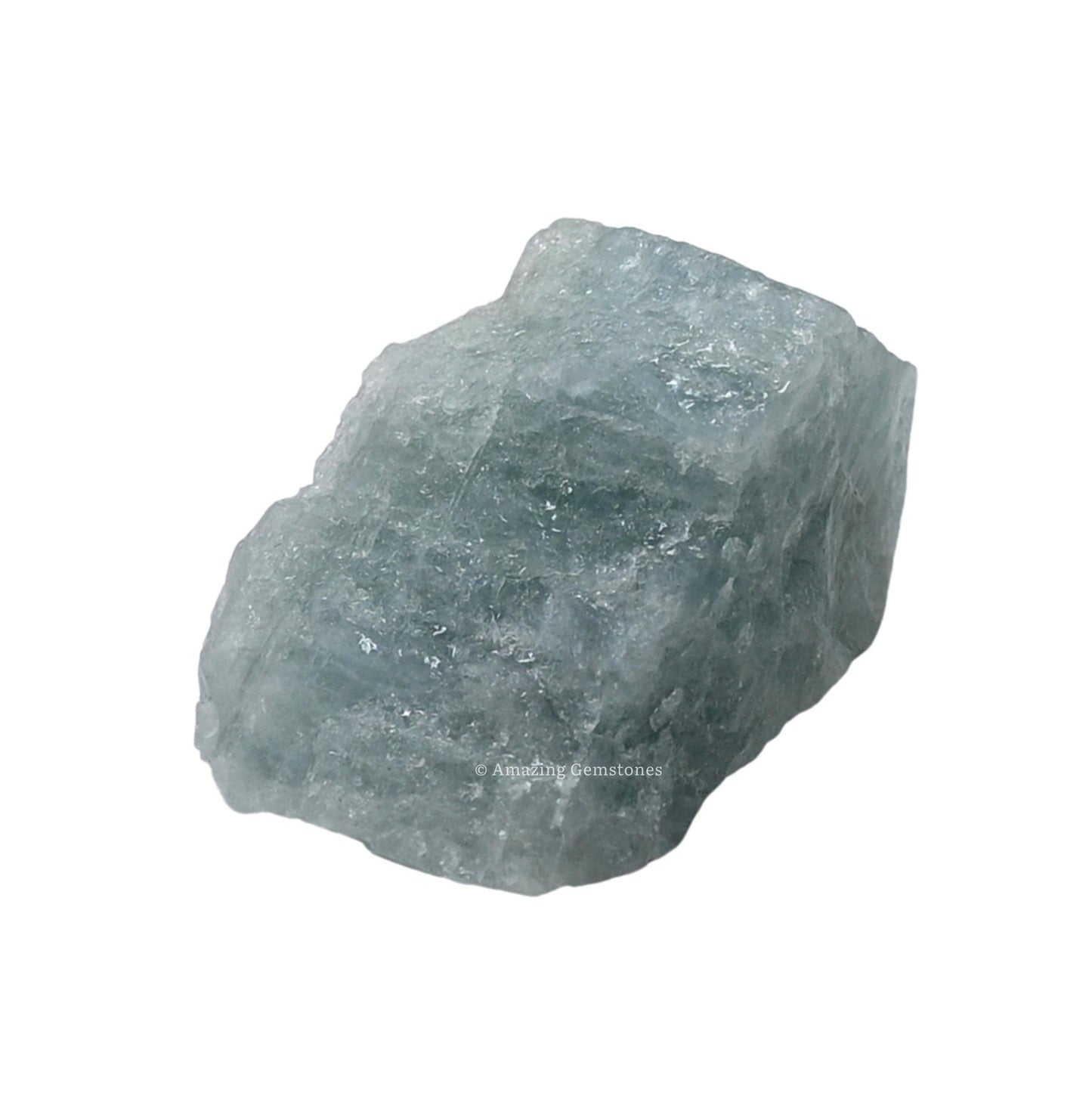 Amazing Gemstone Aquamarine Raw Crystals and Healing Stones, Natural Rocks for Tumbling and DIY Raw Stones and Crystals (1 lb)