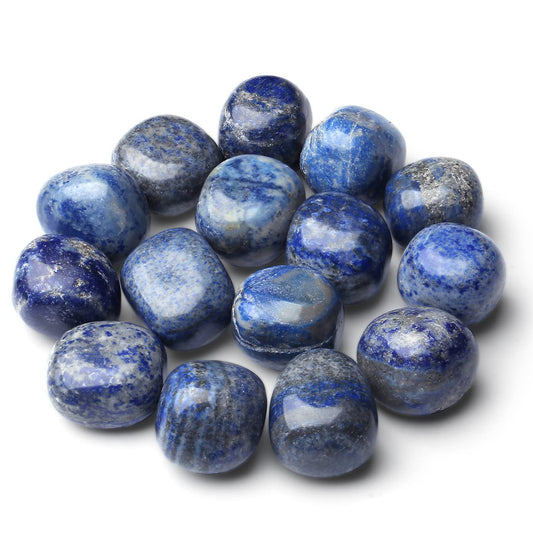 MAIBAOTA Lapis Lazuli Natural Crystals Bulk Polished Tumbled Stones Energy Balance Crystal Gemstones Vase Filler Decorative Stones Quartz Crystals