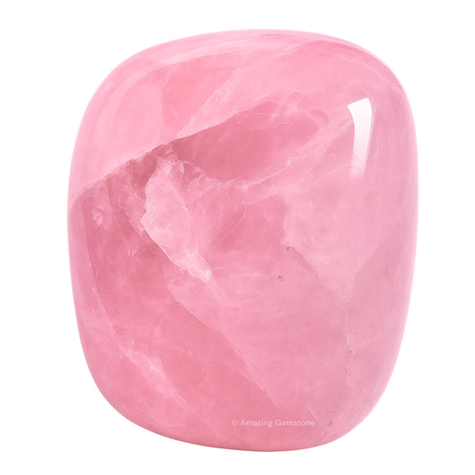 Amazing Gemstone Star Rose Quartz Crystals and Healing Stones Tumbled - 1 Oz Star Rose Quartz Stone, Natural Healing Stones for Energy Balance, Stress Relief - Polished Gems Rocks