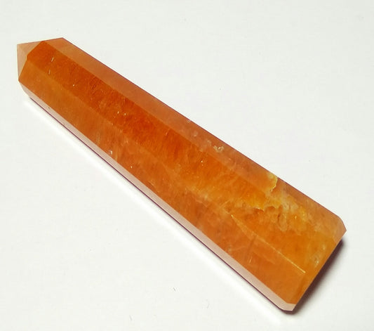 WholesaleGemShop 3 Inch Red Aventurine Gemstones Obelisk Tower Jumbo Facet Aura Rock Crystal Natural Polished Earth Wand Spirit