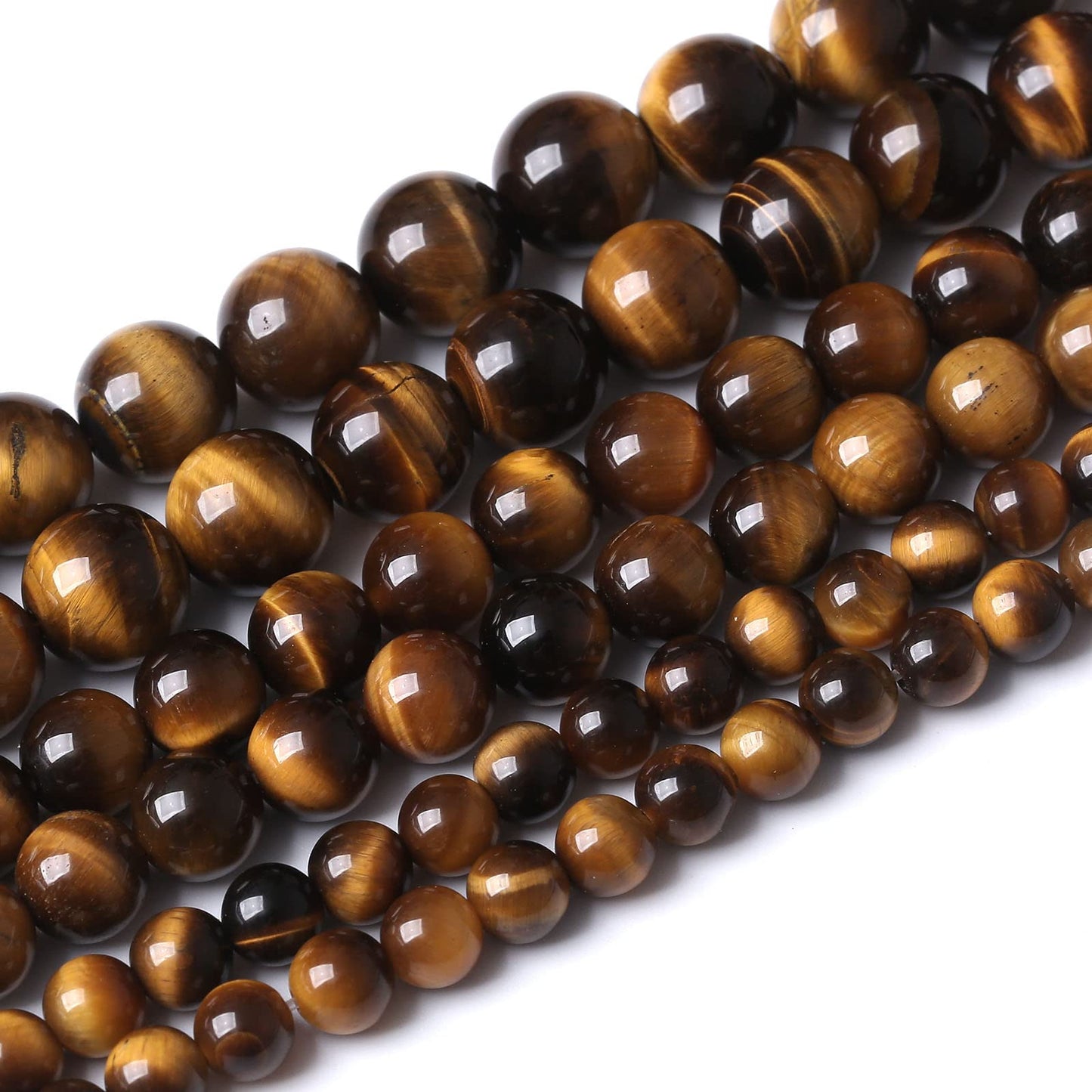 32PCS 12MM AAA Yellow Tiger Eye Stone Beads Natural Gemstone Bead Crystal Healing Energy Jewelry Making DIY 15 inches