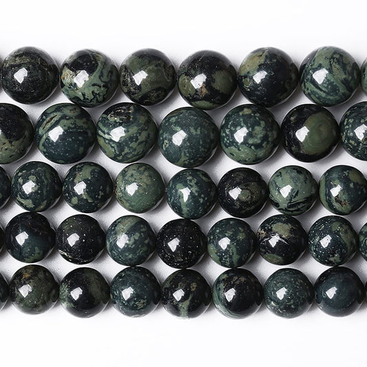 6MM 57PCS Natural Stone Kambaba Jasper Loose Beads for Jewelry Making DIY Bracelet Necklace