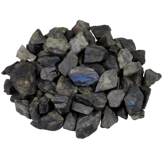 rockcloud 1 lb Natural Crystals Raw Rough Stones for Cabbing,Tumbling,Cutting,Lapidary,Polishing,Reiki Crytsal Healing,Labradorite