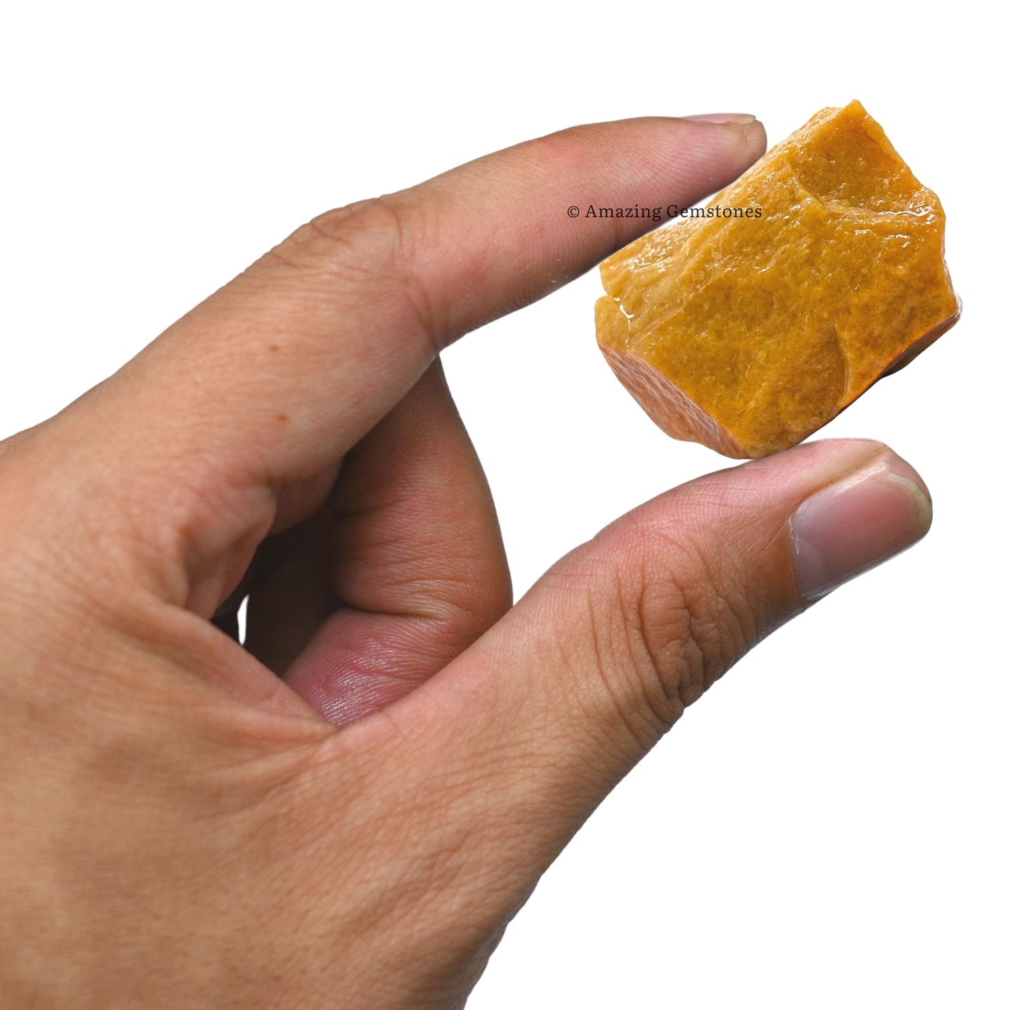 Amazing Gemstone 2 Pieces Yellow Jasper Raw Crystals and Healing Stones, Natural Rocks for Tumbling and DIY Raw Stones and Crystals