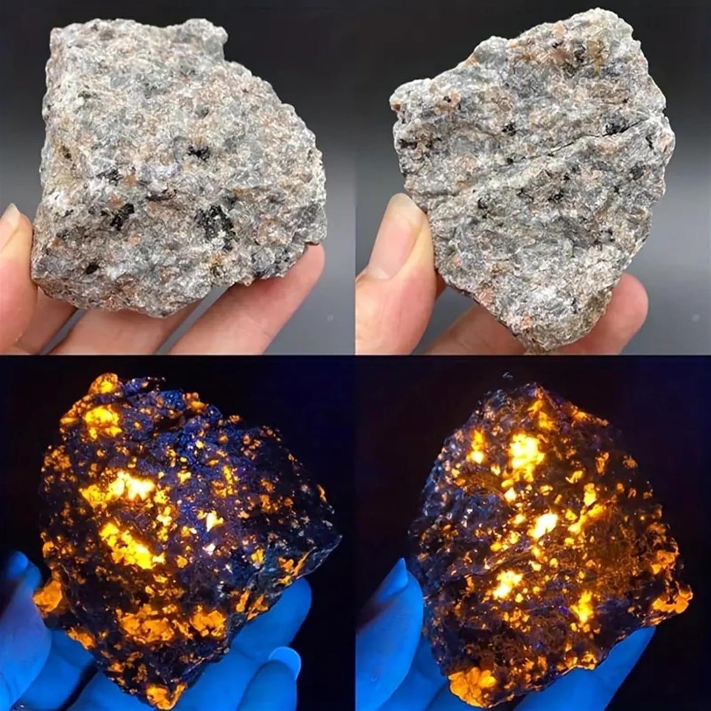 AZKRWFLM Yooperlite Stone Natural Raw Rough Flame Crystals Bulk for Healing Tumbling Fountain Rocks Decor(0.67, Pounds)