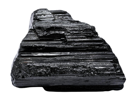 Amazing Gemstone Black Tourmaline Raw Crystals and Healing Stones, Natural Rocks for Tumbling and DIY Raw Stones and Crystals (1 lb)