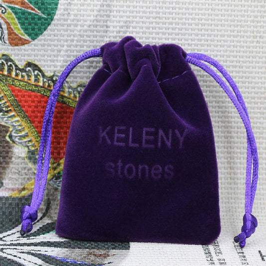 Keleny Natural 4mm Red Garnet Round Beads Gemstones Rock Crystal Stretch Bracelet 7 Inch Unisex