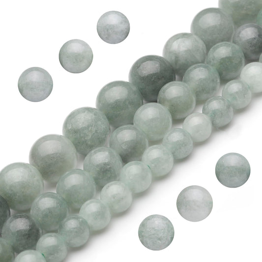 Youngbling Natural Gemstone Beads for Jewelry Making,10mm Dark Burmese Jade Polished Round Smooth Stone,Genuine Real Stone Red Beads for Bracelet Necklace 15 Inch(Dark Burmese Jade,10mm)