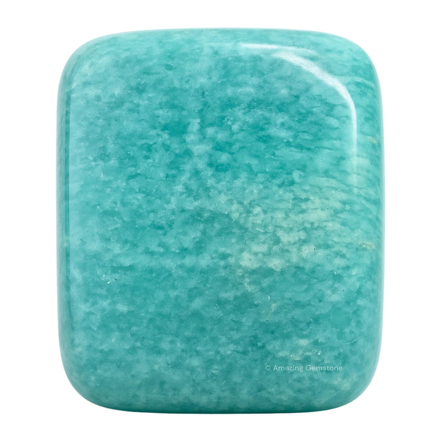 Amazing Gemstone Amazonite Crystals and Healing Stones Tumbled - 1 oz, Natural Healing Stones for Energy Balance, Stress Relief - Premium Polished Gems Rocks for Meditation and Wellness
