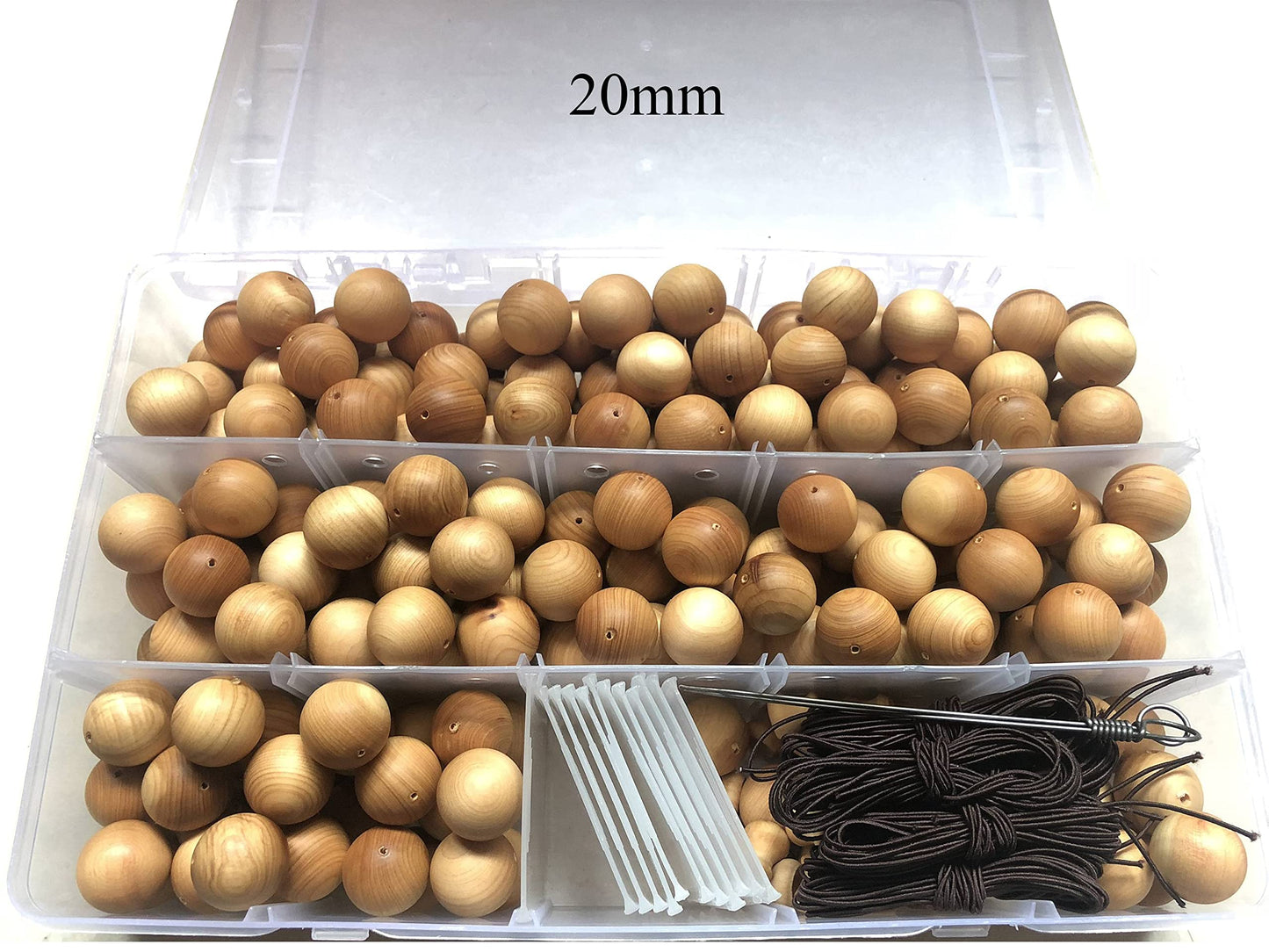 CarpenterC 500pcs 10mm Gorgeous Natural Round Polished Rosewood Loose Beads for Jewelry Making DIY Handmade Crafts