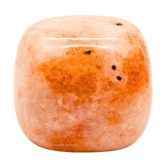 Amazing Gemstone Sunstone Crystals and Healing Stones Tumbled - 1 Oz Sunstone Stone Gem Stones, Natural Healing Stones for Energy Balance, Stress Relief - Polished Gems Rocks