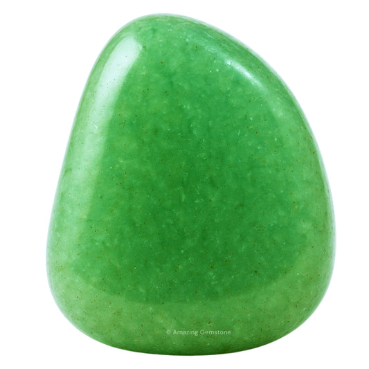 Amazing Gemstone Green Aventurine Crystals and Healing Stones Tumbled - 1 oz Green Aventurine Stone, Natural Healing Stones for Energy Balance, Stress Relief - Premium Polished Gems Rocks