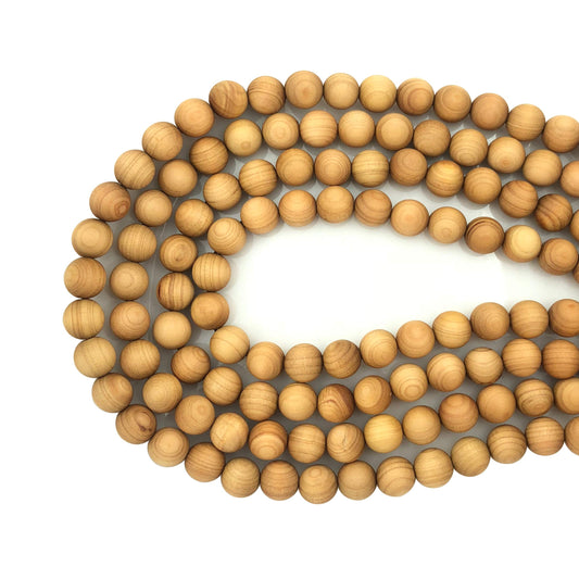 CarpenterC 500pcs 10mm Gorgeous Natural Round Polished Rosewood Loose Beads for Jewelry Making DIY Handmade Crafts