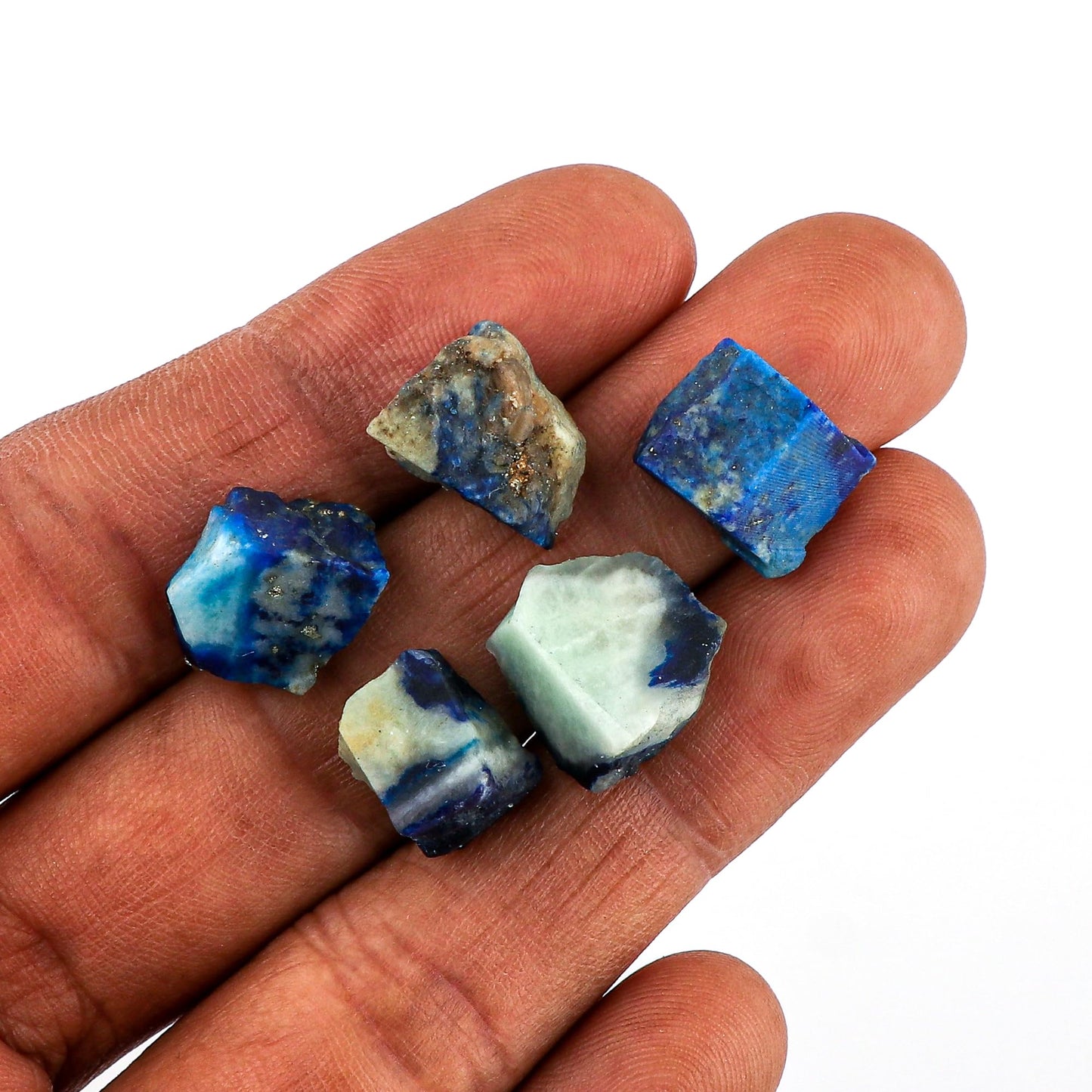 CRYSTALINES (5pcs) Natural Raw Afghanite Gemstone, Wholesale Rough Stones, Healing Crystals, DIY Artisan-Crafts, Bulk Loose Supplies, Raw for Jewelry Making, Wire Wrapping, Gem Collection