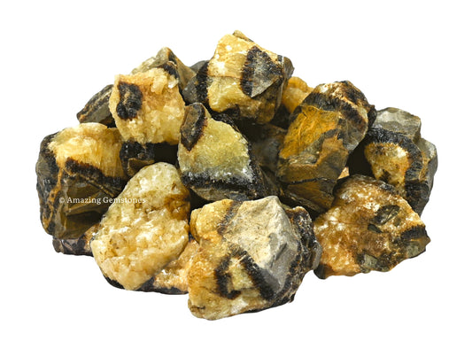 Amazing Gemstone Septarian Raw Crystals and Healing Stones, Natural Rocks for Tumbling and DIY Raw Stones and Crystals (1 lb)