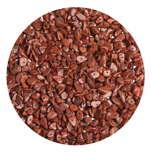 Natural Chip Stone Beads 450pcs Gold Sandstone Chips 5-8mm Irregular Healing Crystal Rocks Hole Drilled DIY Loose Gemstone Beads for Jewelry Making Bracelet Earrings Necklace Crafting