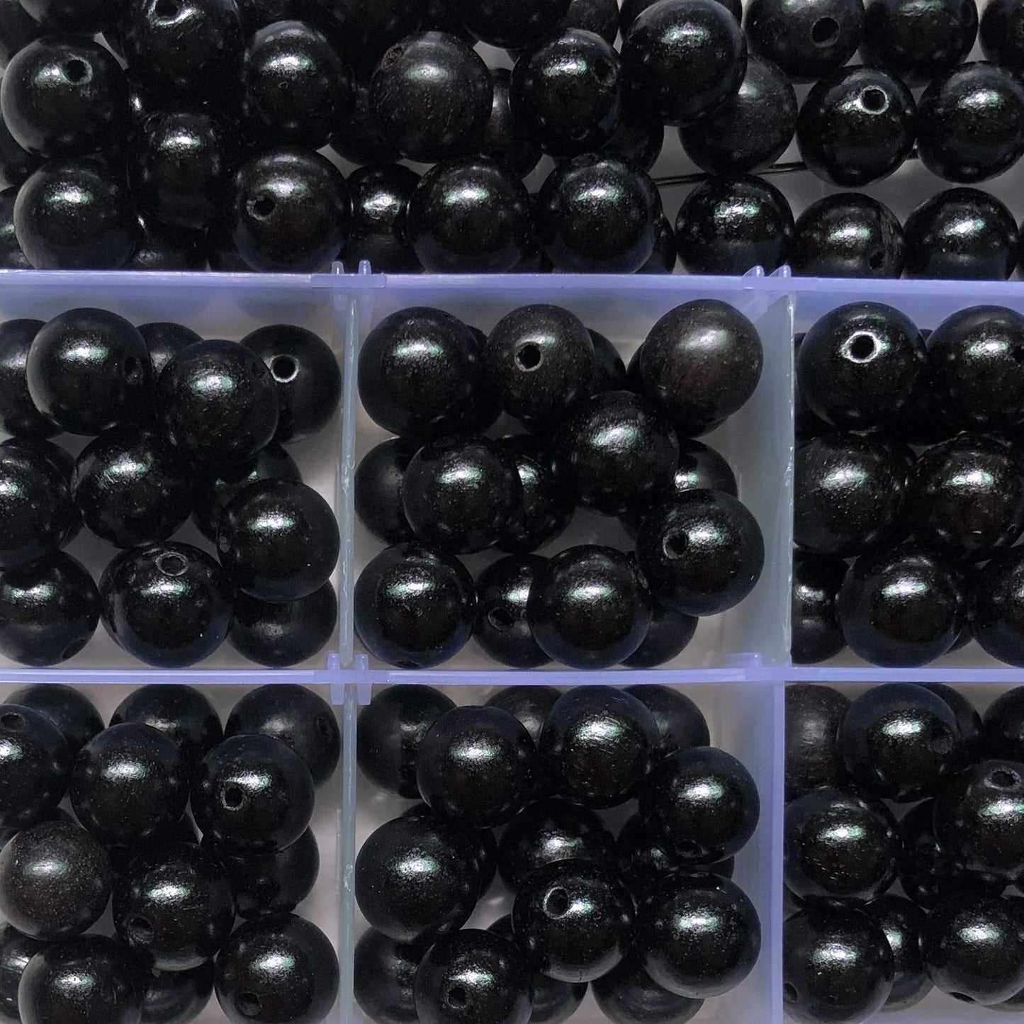 CarpenterC 200pcs 6mm Gorgeous Natural Round Polished Rosewood Loose Beads for Jewelry Making DIY Handmade Crafts