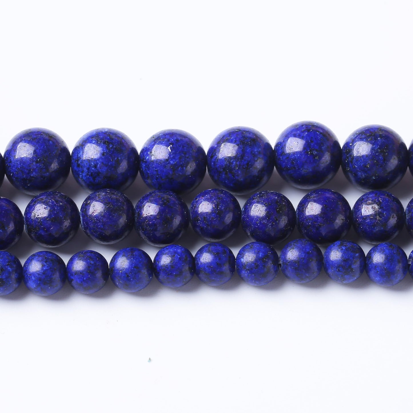 90PCS 4MM Lapis Lazuli Stone Beads Natural Gemstone Bead Crystal Healing Energy Jewelry Making DIY 15 inches