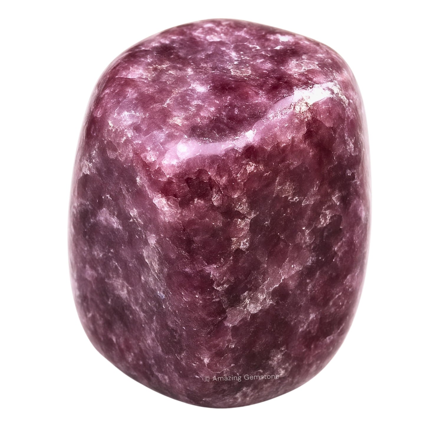 Amazing Gemstone Lepidolite Crystals&Healing Stones - 1oz Lepidolite Stone Gem Stones, Healing Stones for Energy Balance, Stress Relief - Premium Polished Gems Rocks for Meditation&Wellness