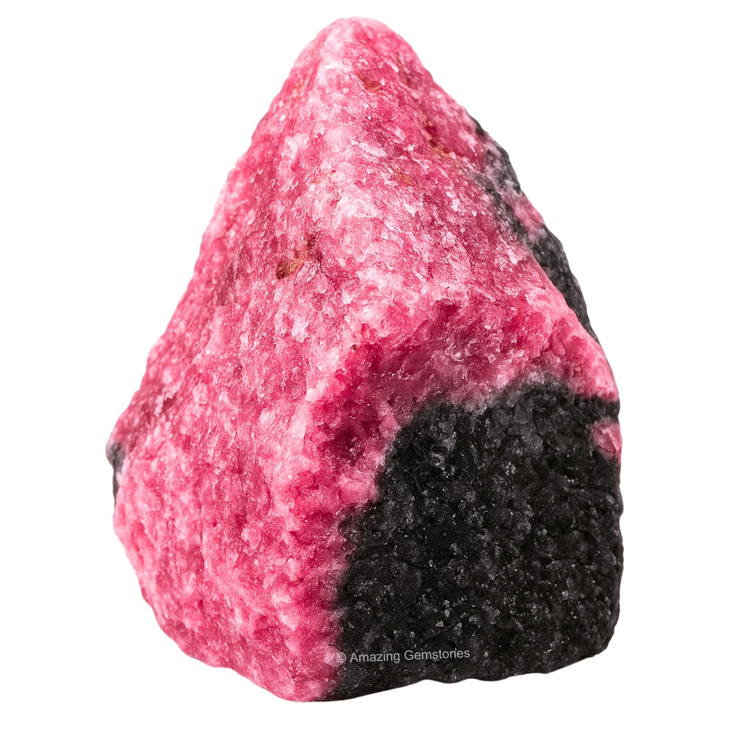 Amazing Gemstone 2 Pieces Rhodonite Raw Crystals and Healing Stones, Natural Rocks for Tumbling and DIY Raw Stones and Crystals