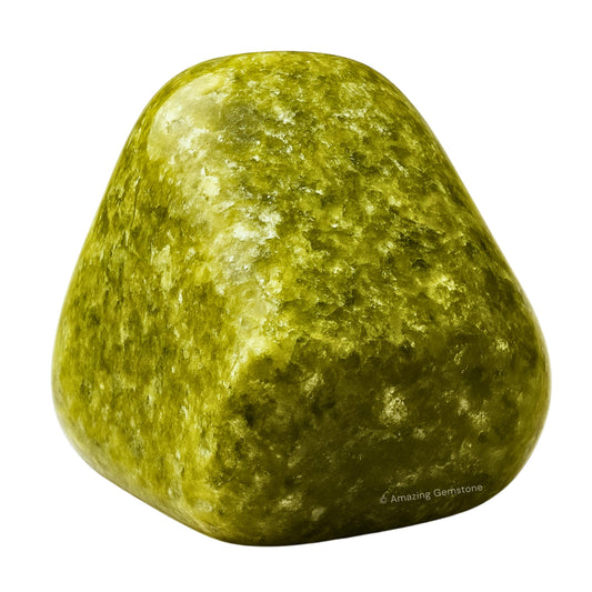 Amazing Gemstone Vesuvianite Crystals and Healing Stones Tumbled - 1 Oz Vesuvianite Stone Gem Stones, Natural Healing Stones for Energy Balance, Stress Relief - Polished Gems Rocks