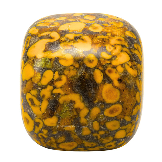 Amazing Gemstone Fruit Jasper Crystals and Healing Stones Tumbled - 1 oz Fruit Jasper Stone, Healing Stones for Energy Balance, Premium Polished Gems Rocks for Meditation and Wellness