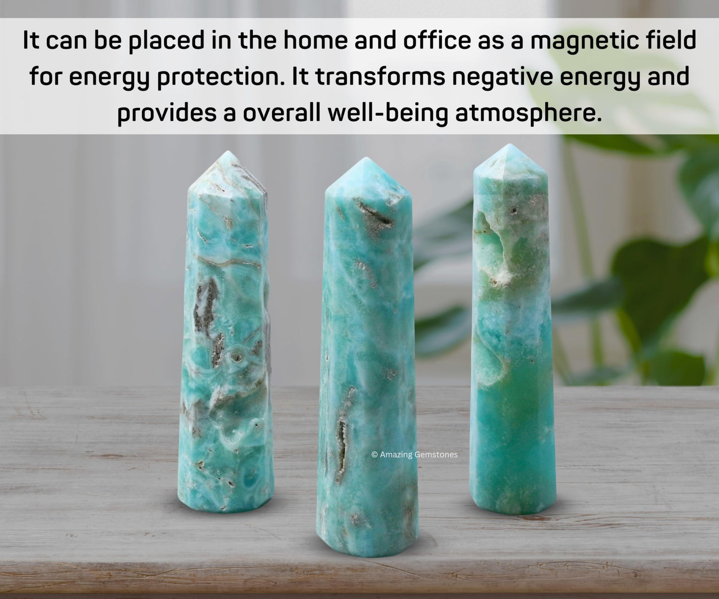 Amazing Gemstone Caribbean Calcite Crystal Towers ~ Healing Crystal Crystal (2" to 3" INCH)